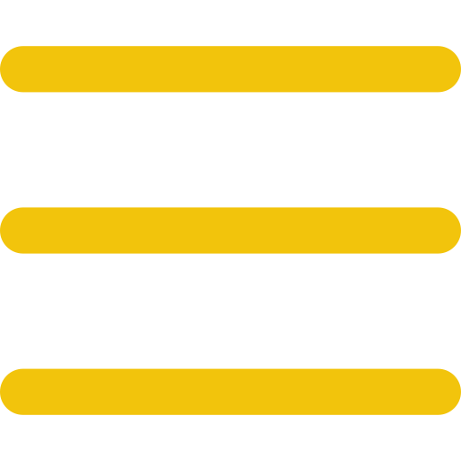 Yellow Hamburger Menu Icon